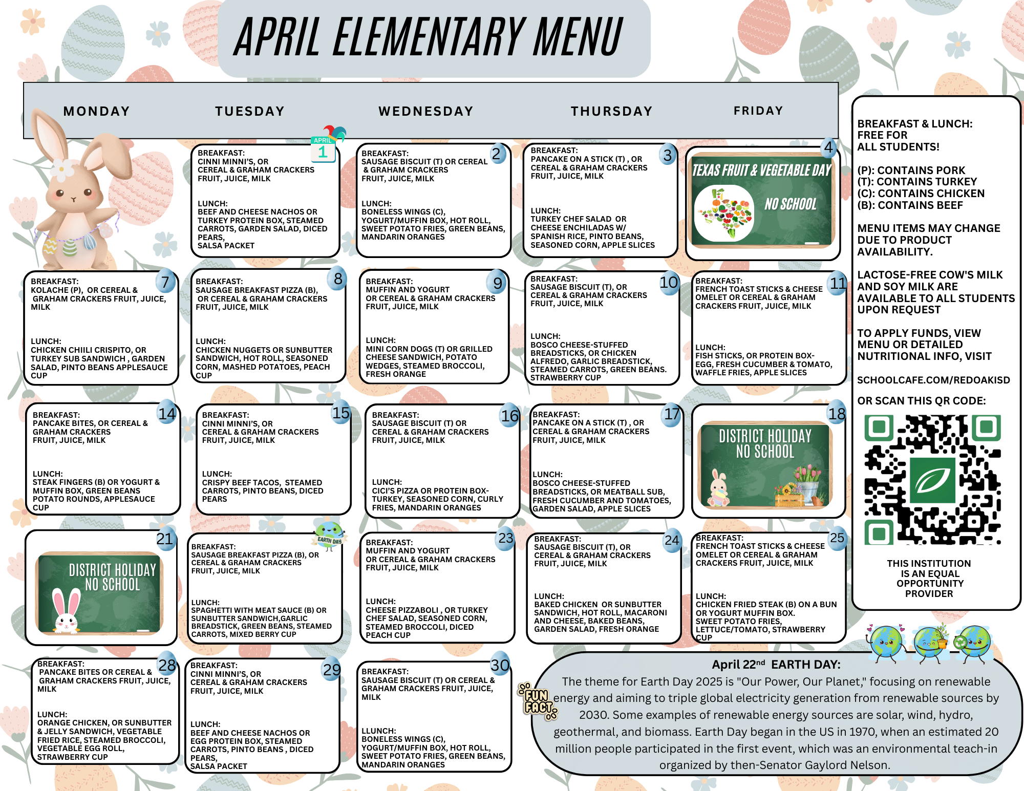 jan menu
